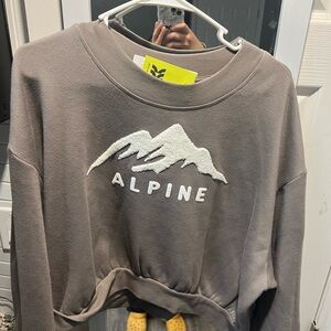 Alpine Women's Gray Sweater